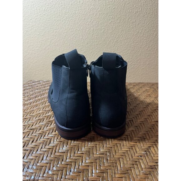 Stacy Adams Mens Oakhurst Chelsea Boots Side Zipper Black Size 10 - Picture 3 of 11